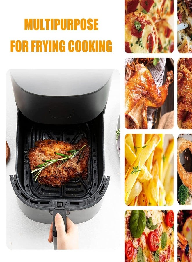 GWY صينية شواء GWY لقلاية الهواء COSORI Air Fryer Pro LE سعة 5 كوارت، غير لاصقة، مقاس 8.3 بوصة × 8.3 بوصة، قطع غيار وملحقات رف قلاية الهواء، صينية شواء، صينية مقرمشة مع مصدات مطاطية، آمنة للغسل في غسالة الأطباق - Image 4